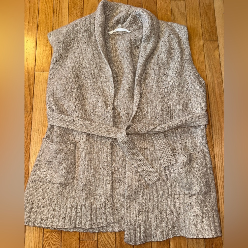 Athleta Heather Gray Women's Cardigan Vest